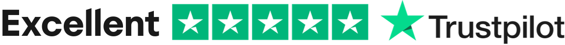 Excellent Trustpilot rating