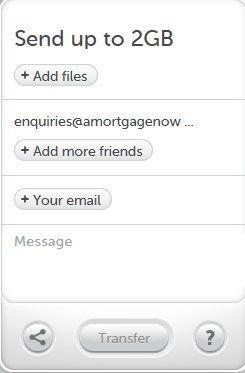we transfer page
